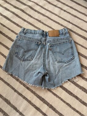 Vintage Levi’s Orange Tab Student Fit High Rise Cutoff Shorts